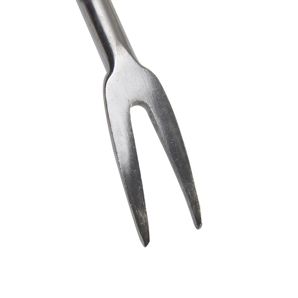 Garden Home Weeder Fork Weeding Tool Stainless Steel Manual Digging Puller Durable Ergonomic Seedling Transplanter Easy To Use