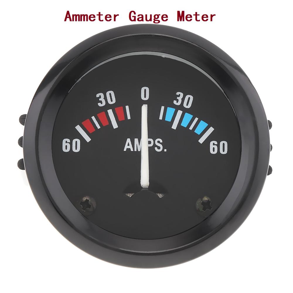 Bilmätare 2 " 52mm 12v universal bilvattentemperaturmätare gauge voltmeter ammeter oljetryck bränslenivå fordonsmätare