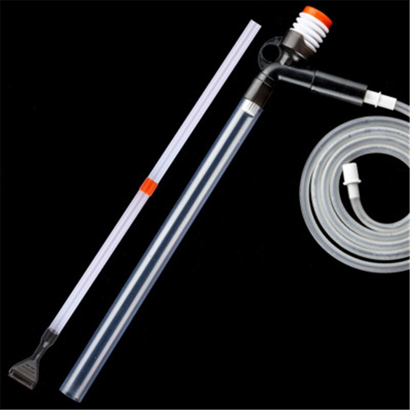 Aquarium Tank Manual Water Remove Sand Washing Siphon Suction Waste Algae Removal Moss Sand