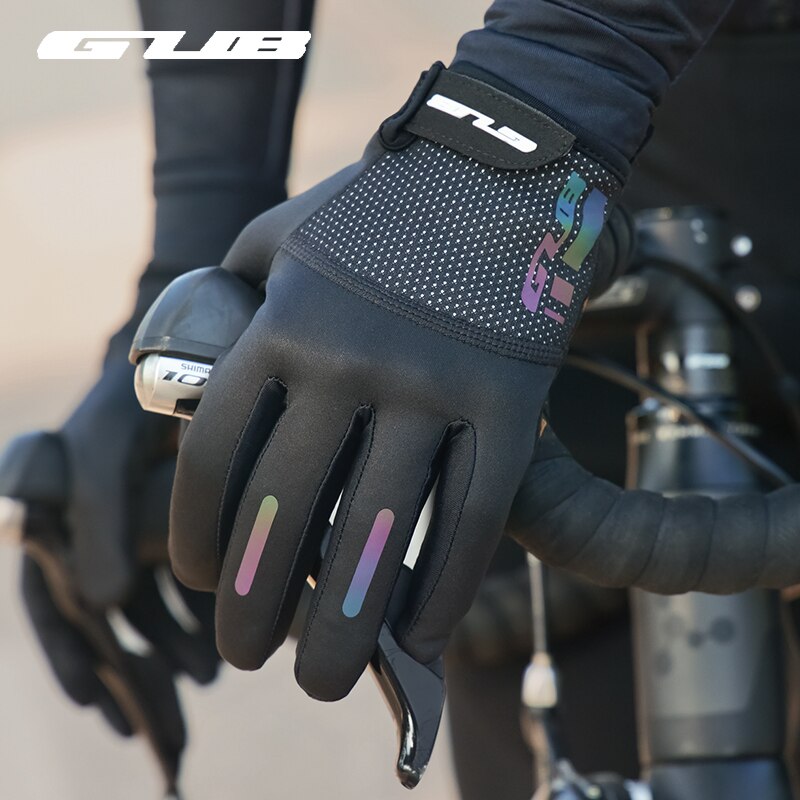 GUB Herbst Und Winter Radfahren Handschuhe Winddicht Und Thermische Warme Touchscreen Rennrad Mountainbike Voll Finger Handschuhe
