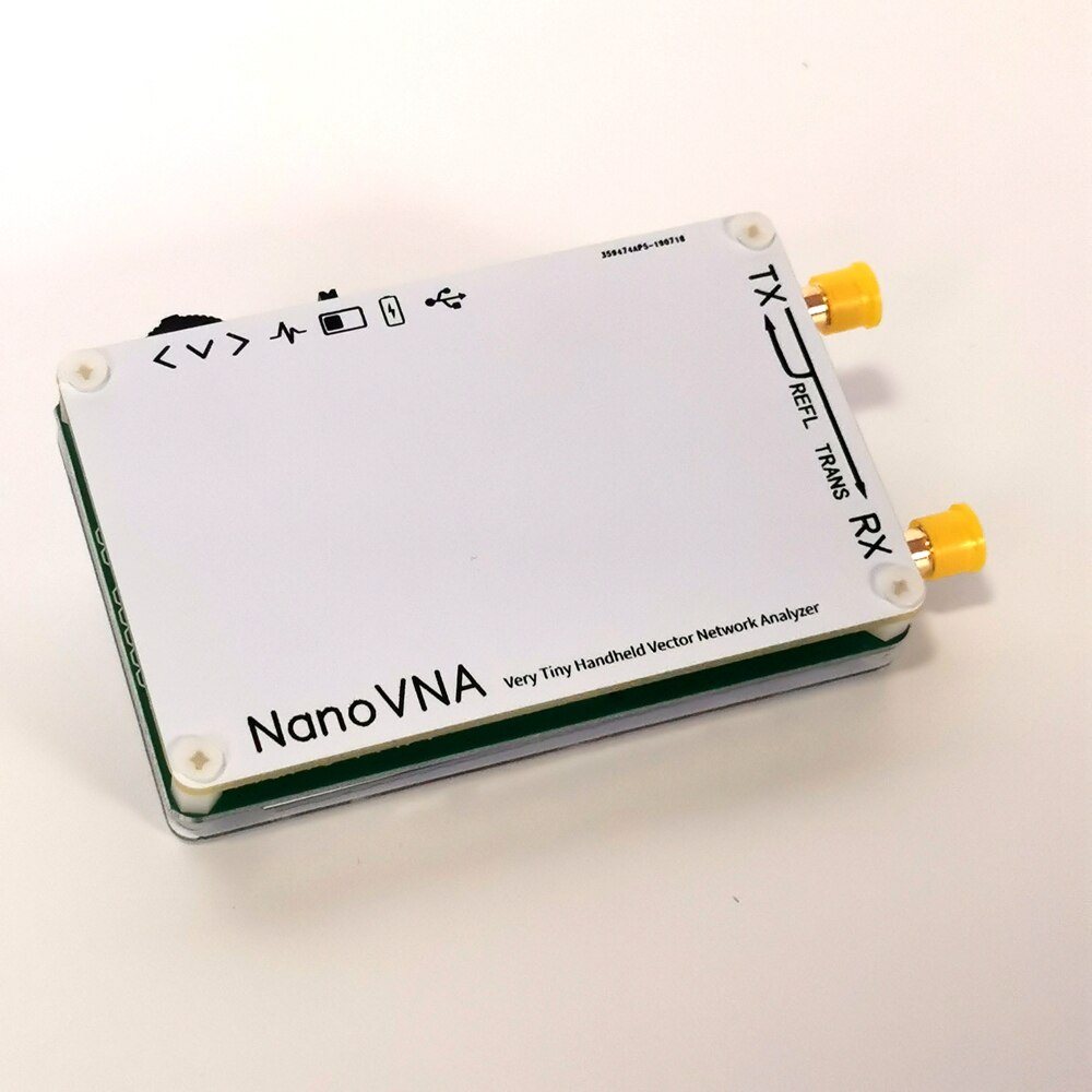 HuGen NanoVNA Vector Network Analyzer Digital Touching Screen Shortwave MF HF VHF UHF Antenna Analyzer Standing Wave