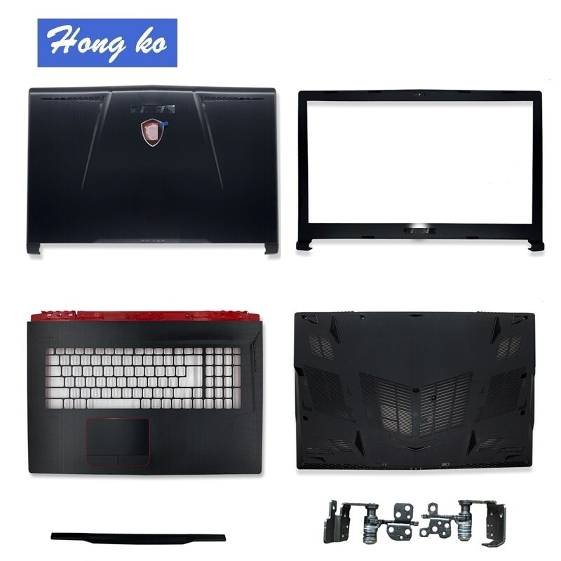 For MSI GE73 GE73VR MS-17C1 17C5 Laptop LCD Back Cover/Front Bezel/Palmrest/Bottom Case/Hinges/Hinges Cover