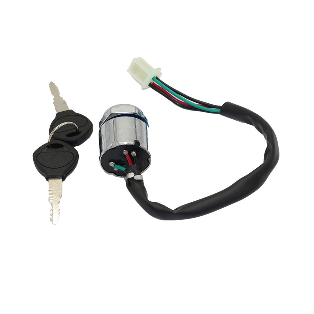 4 filo di Spille di Accensione Interruttore A Chiave ATV attraverso-nazione moto testa di ferro serratura della porta per andare Kart ATV quad sporco bicicletta scooter