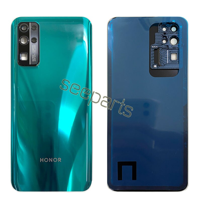 Tylna szklana pokrywa dla 6.57 "Huawei Honor 30 Pro pokrywa baterii tylny Panel Honor 30 obudowa tylnej szyby obudowa z obiektywem aparatu