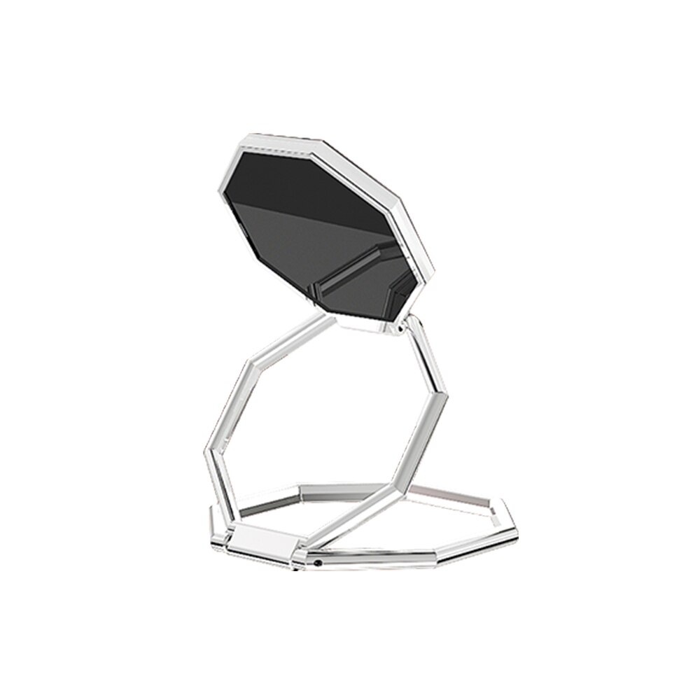 Soporte plegable para teléfono móvil con rotación de 360 grados, soporte de anillo ultrafino para teléfono, soporte de dedo de Metal para escritorio portátil multiángulo: YELLOW