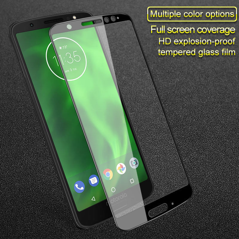 Vidrio templado para Motorola Moto Z3 Play Protector de pantalla para Moto G 6 Plus G6Plus XT1925 E4 Plus película protectora de la cubierta completa de la UE