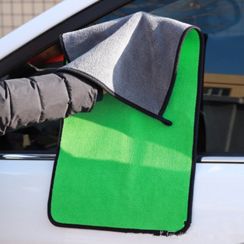 1Pc 600GSM Wasstraat Microfiber Handdoek Car Cleaning Drogen Doek Verf Zorg Doek Detaillering Auto Wassen Handdoek Reiniging Accessoires