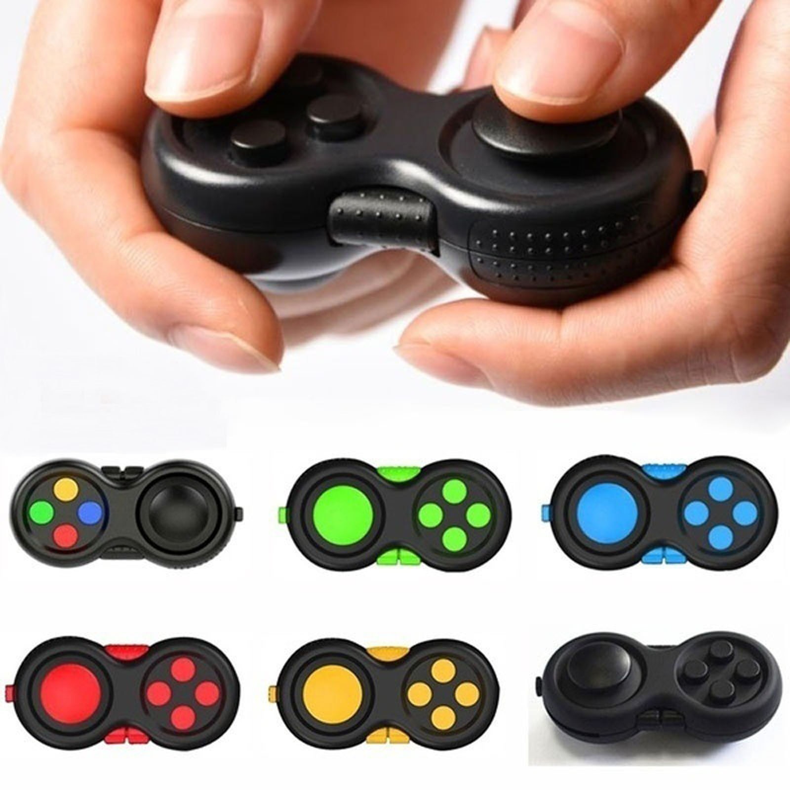 Antistress Speelgoed Voor Volwassenen Kinderen Kids Fidget Pad Stress Relief Squeeze Fun Hand Interactieve Speelgoed Kantoor Christmas: 6PCS