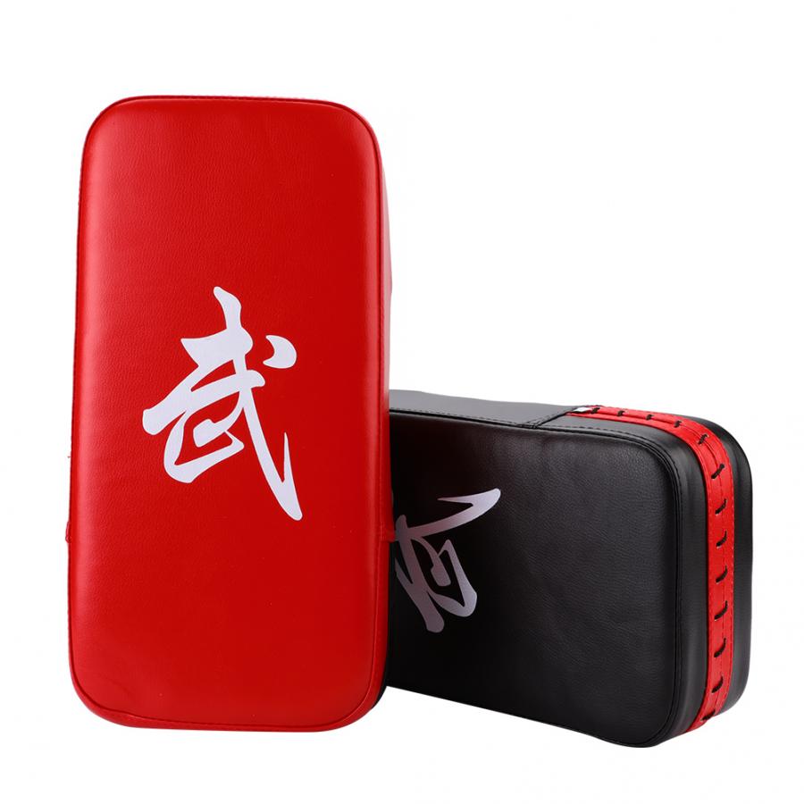 1 Uds bolsa para golpes de boxeo almohadilla arena bolsa Fitness Taekwondo MMA almohadilla de patada de mano PU cuero equipo de entrenamiento Muay Thai pie Target S