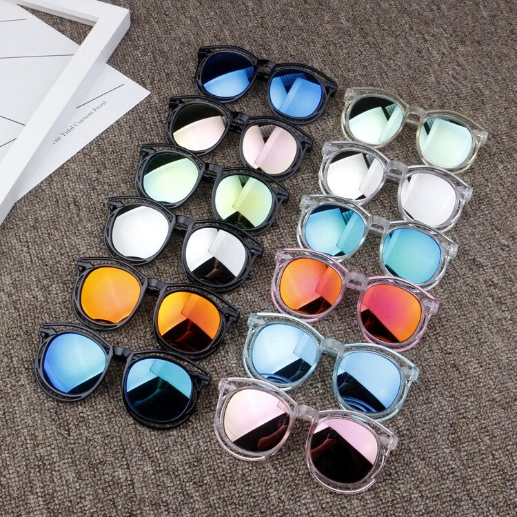 1 stücke Infant Kinder Baby Mädchen Jungen Sommer Sonnenbrille Solide Rahmen Brille Kleinkind Kind Brillen