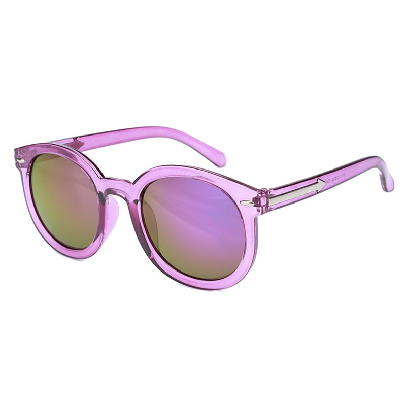 5 kleuren kleurrijke retro zonnebril  uv400 cirkelvormige brillen uv-bestendige klassieke brillen voor dames en heren: Stijl 1
