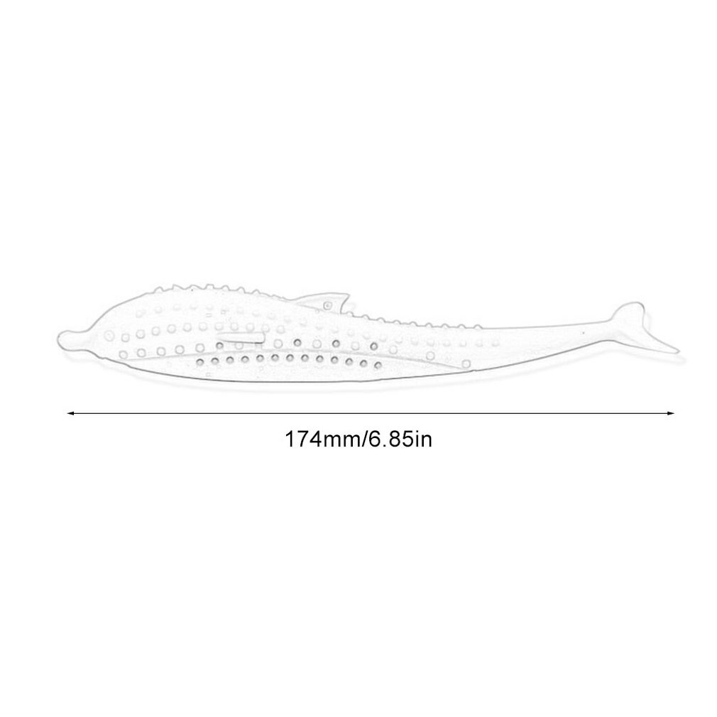 Interaktiv katt tandborste leksaker fisk form fisk flopp katt leksak tandborste interaktiva husdjur kudde tuggtillbehör för katt