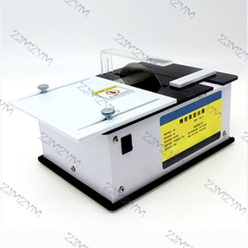 T555-1 96W Mini Precision Table Saws Handmade Woodworking Bench Saw Multifunctional Electric Bench Saw DIY Cutting Circular Saw
