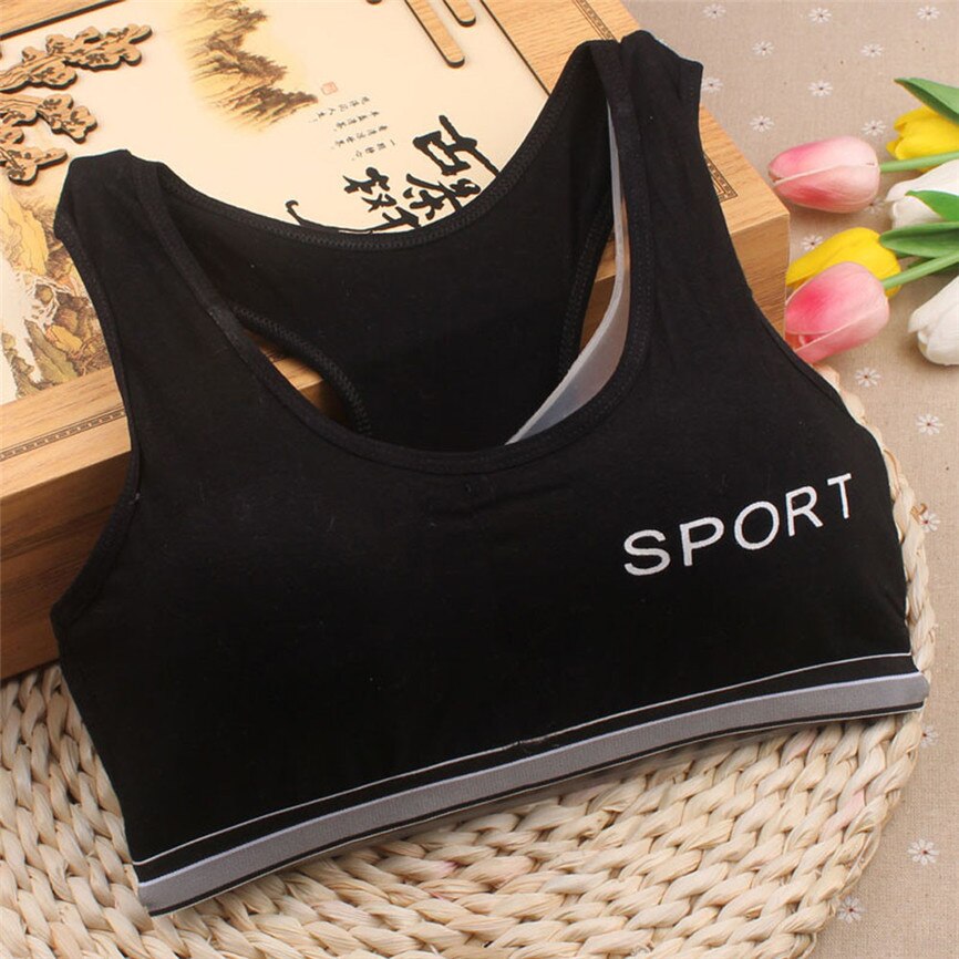 Intimo per bambina intimo reggiseno gilet intimo per bambini intimo sportivo abbigliamento periodo di sviluppo per bambini gilet intimo sportivo
