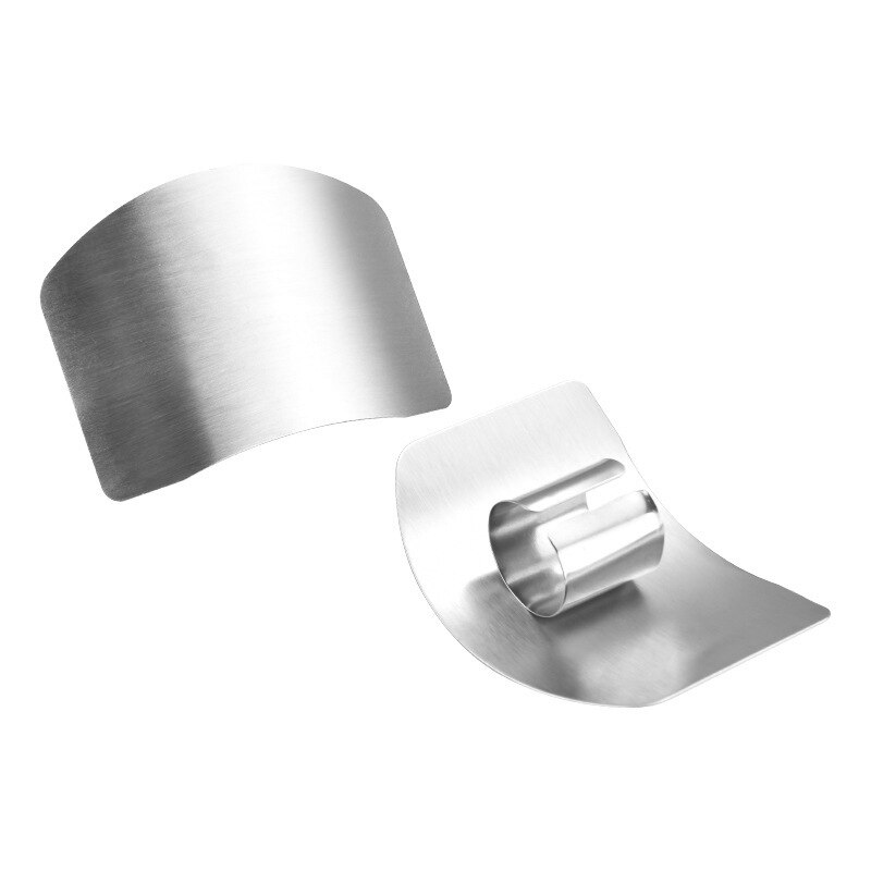 1 Pcs Stainless Steel Finger Guard Finger Hand Cut Hand Protector Knife Cut Finger Protection Tool Kitchen Knives & Accessories