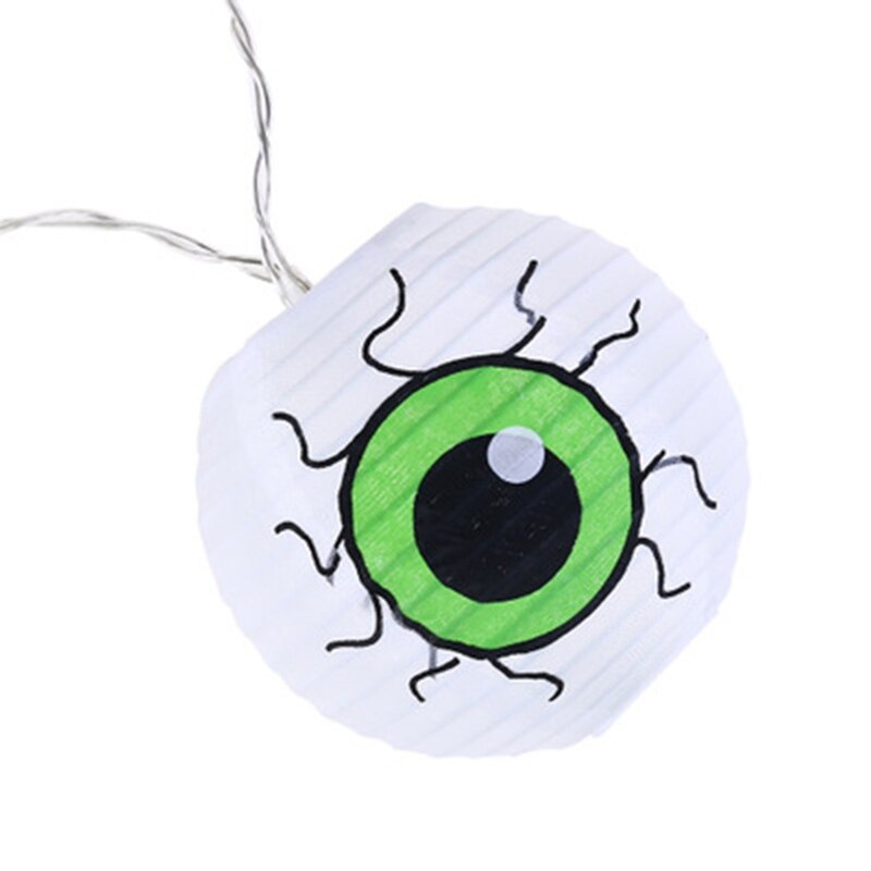 LED Halloween Eyes Glowing Lantern Venue Decoration Props Ghost Festival Decoration Light String