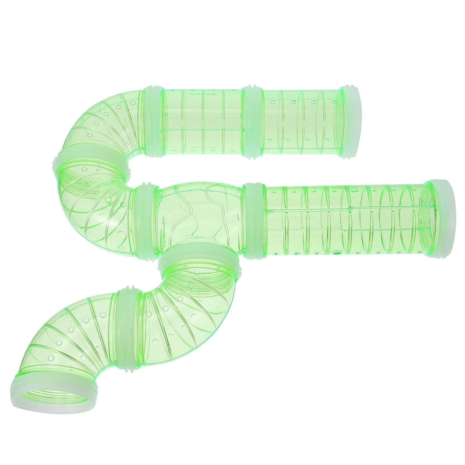 2 Sets Hamster Tubes Connection Plates Adventure External Pipe DIY Connection Tunnel