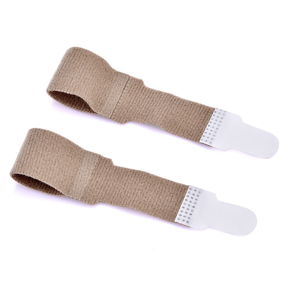 5Pcs Cotton Material Broken Toe Wrap Cushioned Bandages Hammer Toe for Corrector Separator Straightener Toe Wrap Anti-Slip Brace