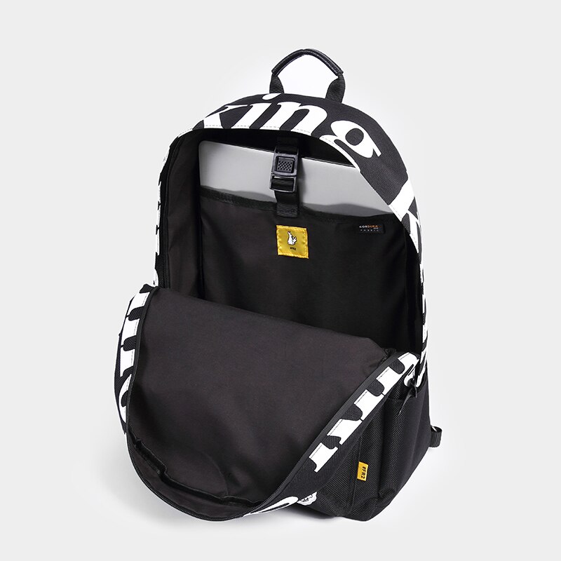 Lether Paar School Rugzak Fxxking Konijnen Brief Outdoor Reizen Daypacks Waterdicht Unisex 14 Inch Laptop Tassen