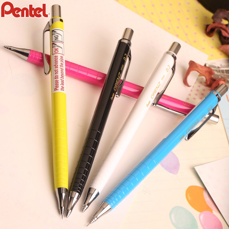 Pentel Mechanical Pencil 0.2mm 03mm Orenz XPP502 Continuous Lead Pencil Automatic Refill Pencil Japanese School Supplies