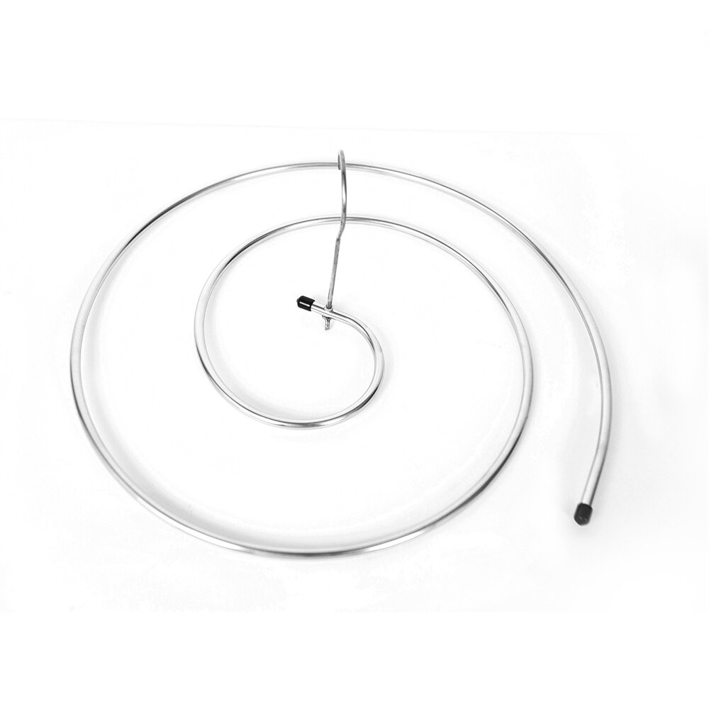 Rvs Droogrek Deken Hanger Ronde Spiraal Dekbed Lakens Draaiende Hanger Met Clips Indoor Outdoor Camping Rack