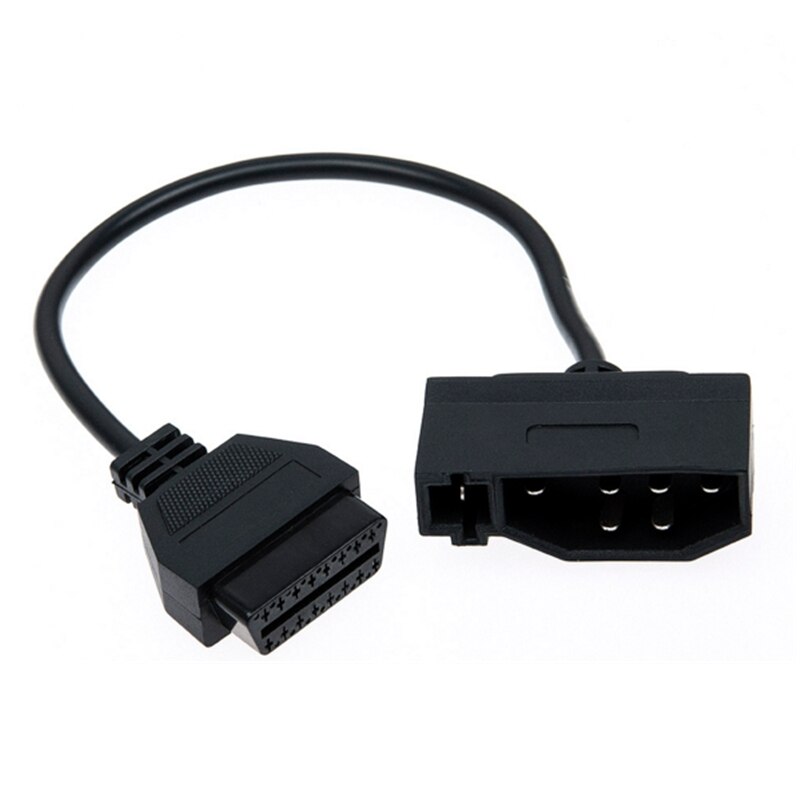 OBD1-conector OBDII de Cable para Ford 7 pines macho a OBD2, 16 pines hembra para Ford 7, convertidor de Pin,