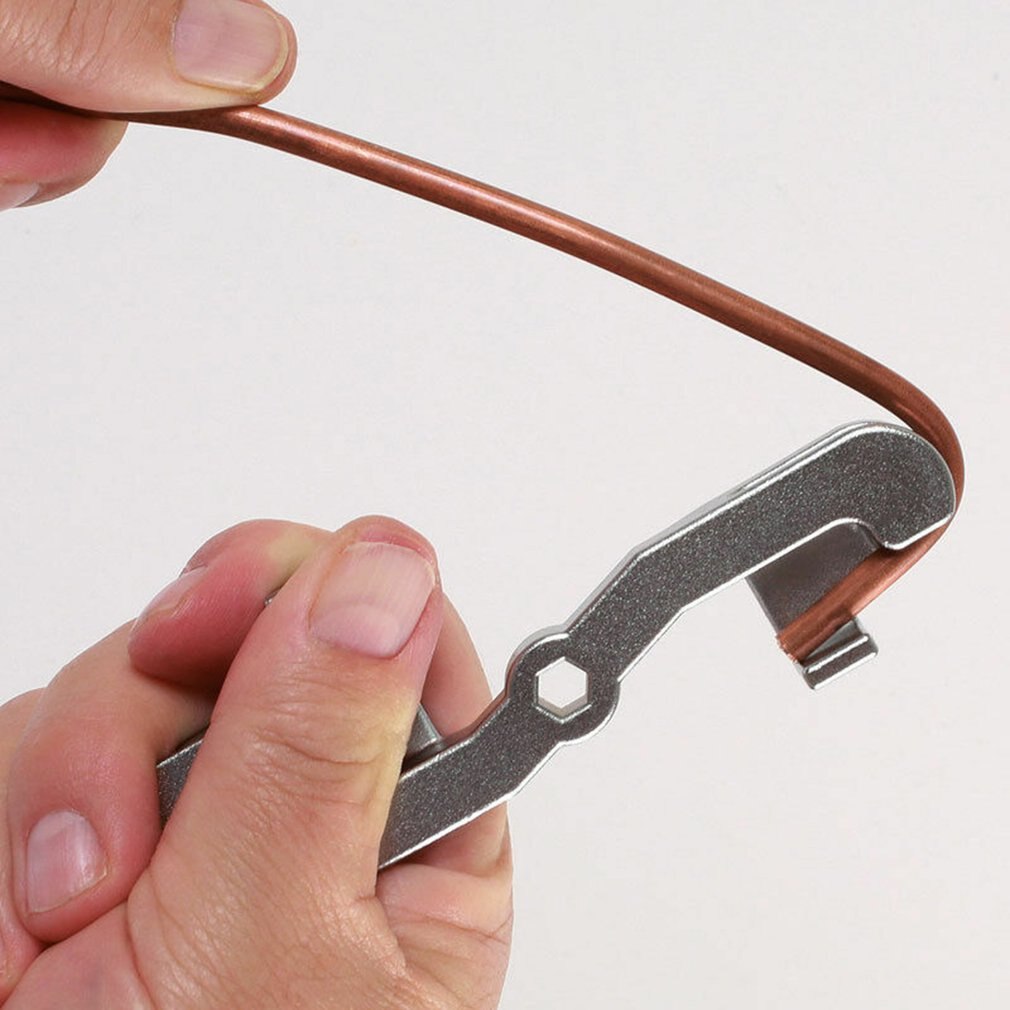 Práctica dobladora de tubos de freno de 5mm, herramienta de doblado, opciones de flexión, herramienta práctica, piezas, accesorios de actualización de automóviles