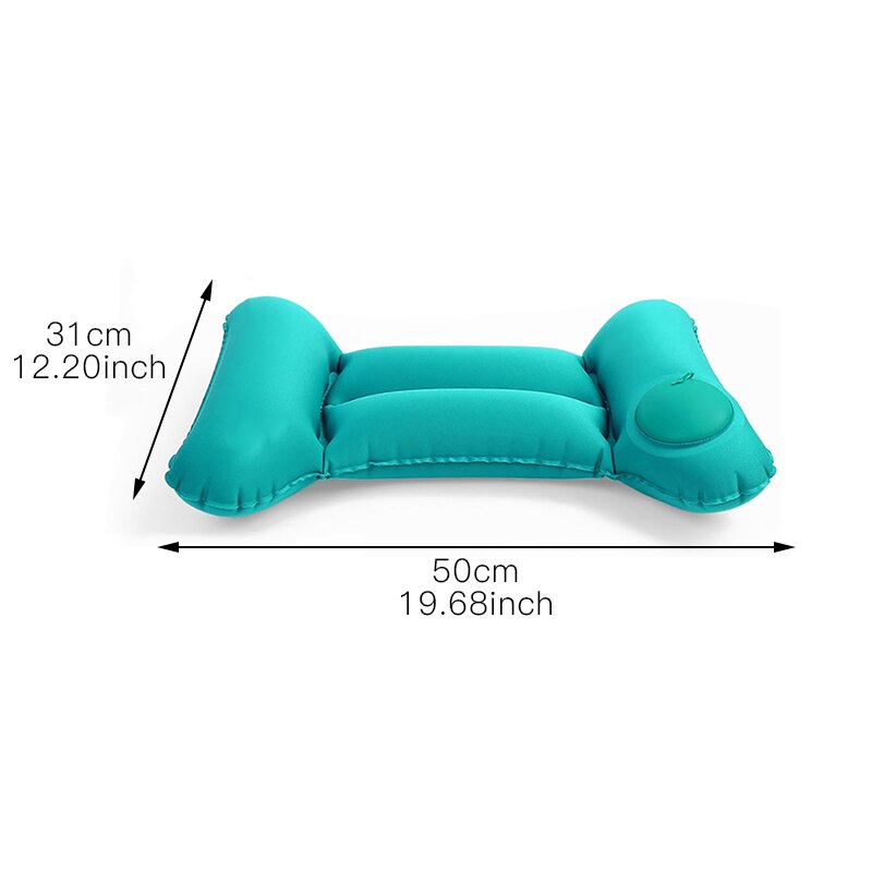 Automatic Inflatable Lumbar Cushion Portable Soft Travel Pillow Car Airplane Outdoor office Headrest Waist Support Cushion