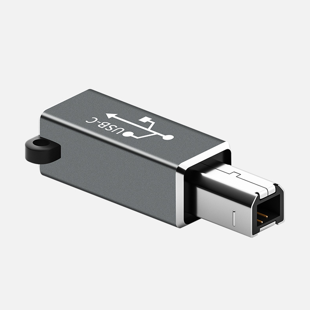 Nowy typ C żeński na USB B męski konwerter skanera męski Adapter konwerter konwertera do drukarki kontroler MIDI klawiatura pianina: green