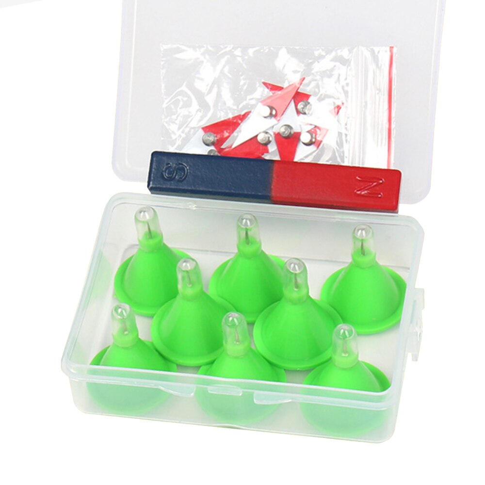 Magnetic field distribution experiment Physics teaching experiment Magnetic induction line magnetic field Teaching demonstration