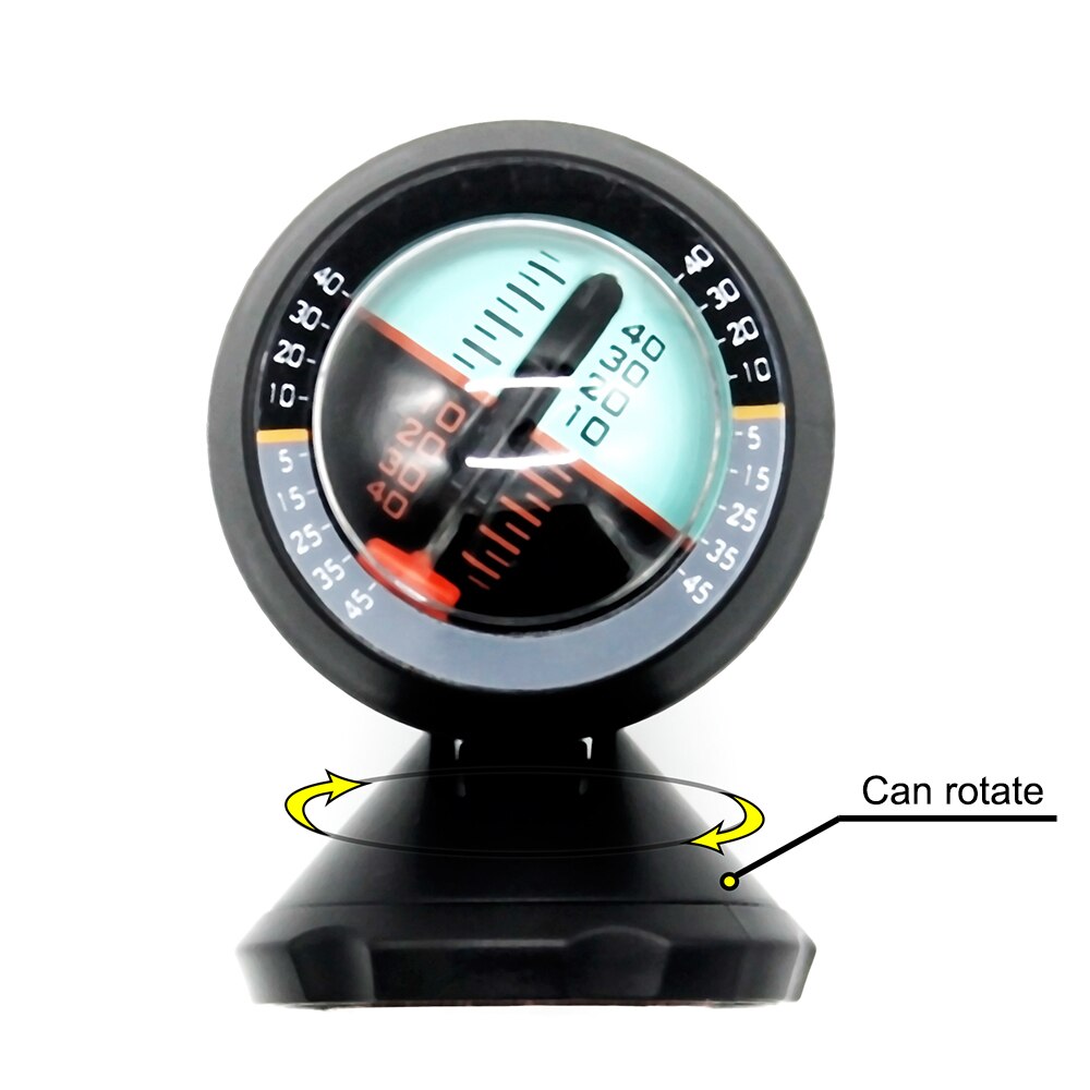 Finder Tool Car Vehicle Inclinometer Hoek Helling Tilt Indicator Niveau Meter Gradient Balancer Upgrade En Downgrade Slopemeter