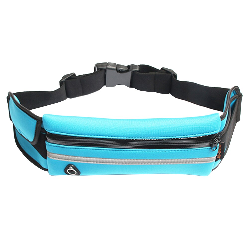 Camo Waist Bag Waterproof Unisex Nylon Waist Fanny Packs Casual Chest Bag Bum Bag Packs Chest Crossbody Bag: Blue B