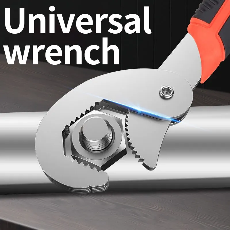 Juego de llaves universales de 6-32mm, llaves portátiles ajustables multifunción, llave de filtro de aceite de trinquete de torsión biónica, herramientas manuales