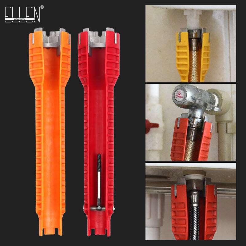 Bathroom wrench faucet installation tool multifunctional household plumbing kitchen faucet repair and removal tool