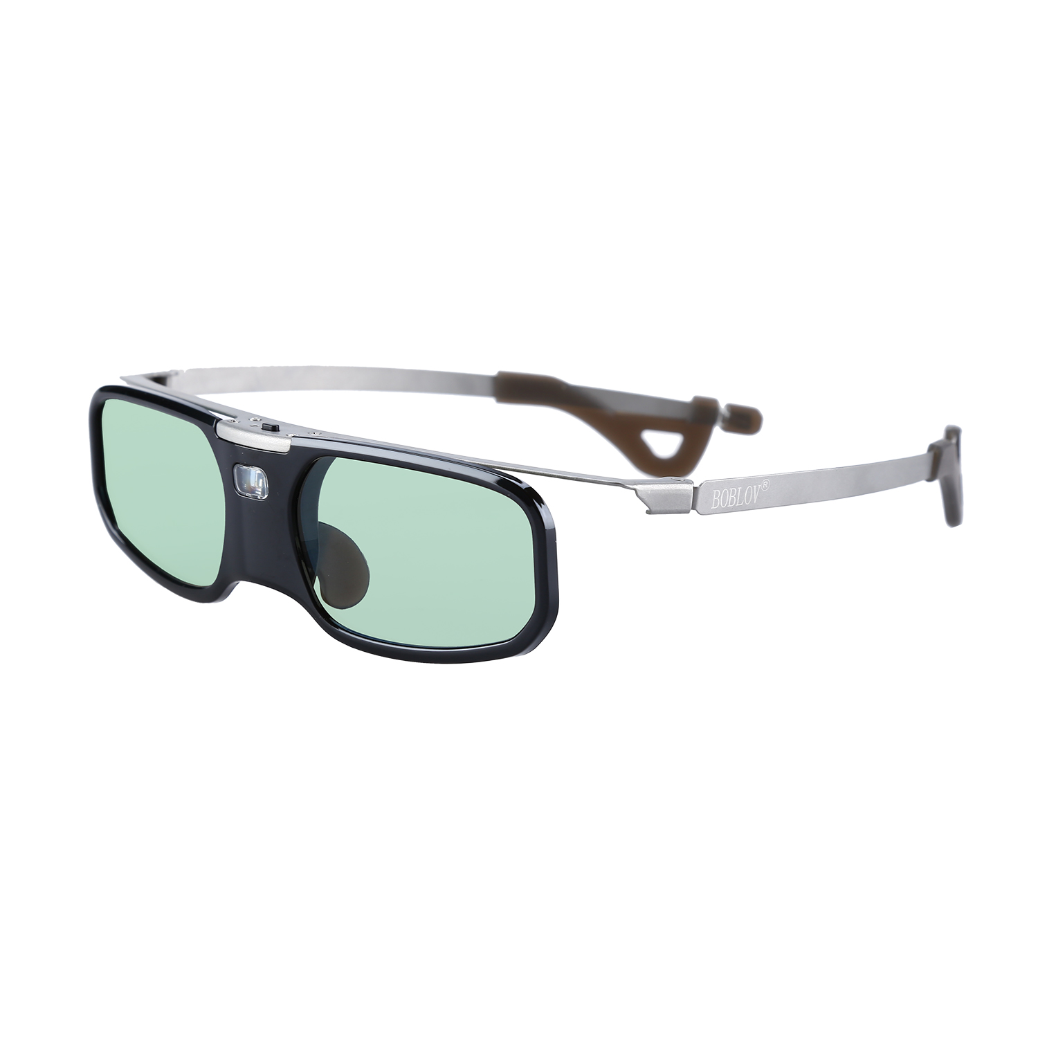BOBLOV 3D lunettes RX-30S 96-144HZ Rechargeable obturateur actif pour Panasonic Samsung Optoma Sharp BenQ 3D dlp-link projecteur