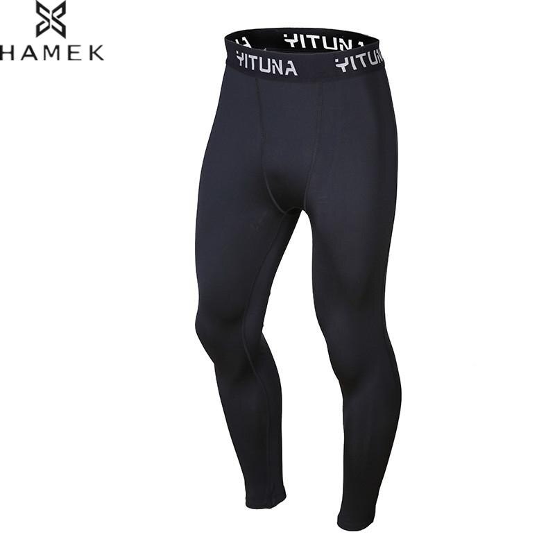 Laufhose Männer Joggen Sport Gamaschen Fitnessstudio Fitness Kompression Hosen ÜSpund trainieren Schnell trocknend Spandex Aktive Hosen