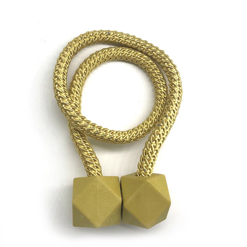 Magnetische Polyester Gordijn Tieback Holder Haken Bal Gesp Clip Home Decor Tie Terug Gordijn Accessoires Home Decor: E