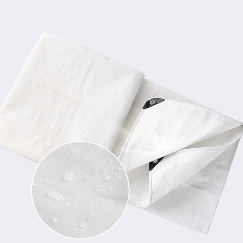 Poly Tarp Waterproof Tarpaulin Canopies Tent Reinforced Boat Car Cover Garden Supplies Shade Sails