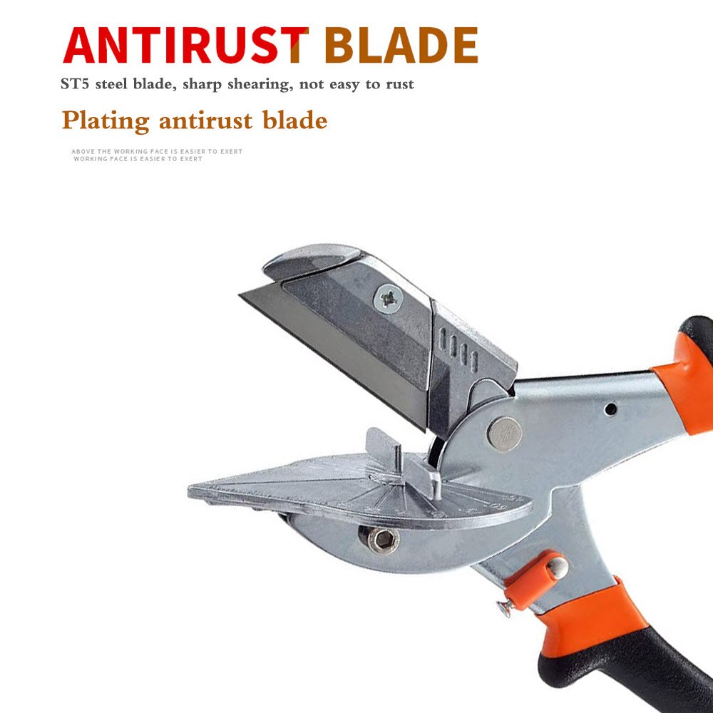 Trunking Schaar Oranje Duurzaam Clear Schaal Staal Blade Wire Duct Cutting Trim Cutter Hoek Scharen Draad Slot Cutter