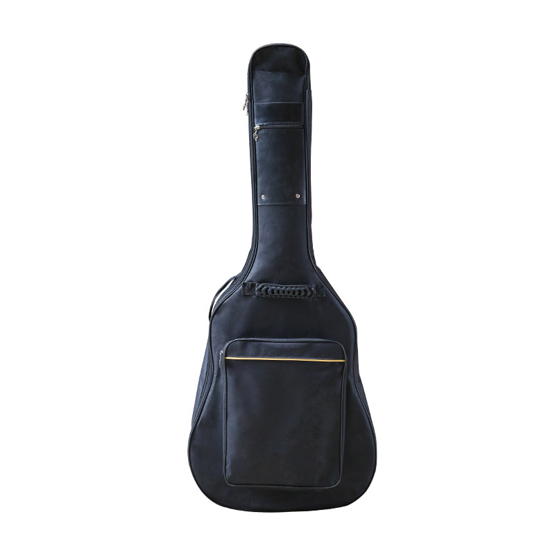 40/41 Inch Oxford Stof Akoestische Gitaar Gig Bag Soft Case Dubbele Schouderbanden Padded Gitaar Waterdichte Rugzak 5 Mm Katoen