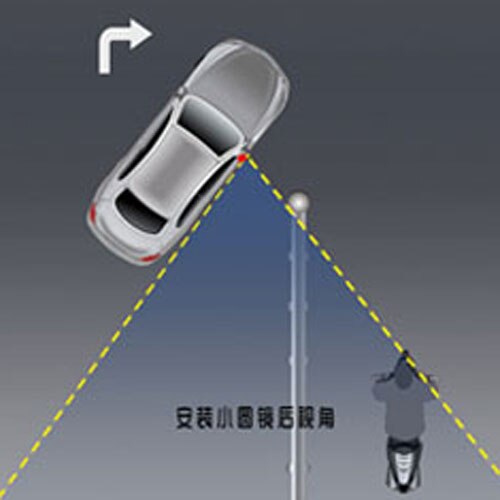 1Pair Car Round Convex Blind Spot mirror For Cadillac XTS SRX ATS CTS/Renault Koleos Fluenec Latitude