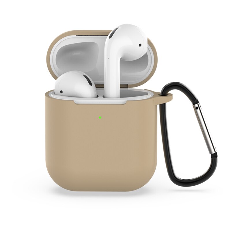 Neue Kopfhörer Fall Für Apple AirPods 2 Silikon Abdeckung Drahtlose Bluetooth Kopfhörer Fall Für Airpods 2nd Headset Coque Haken Loch: 11