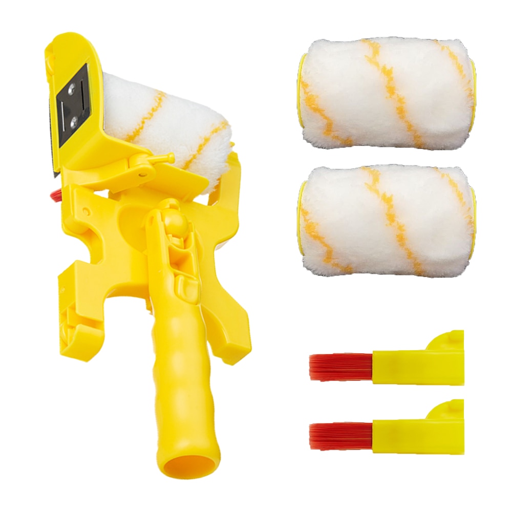 Clean-Cut Paint Edger Roller Brush Safe Tool Portable For Home Wall Ceilings