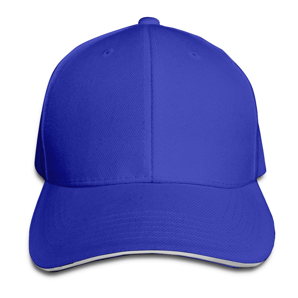 Gorra de camionero ajustable para hombre y mujer, gorra negra, blanca y roja, a la: Azul