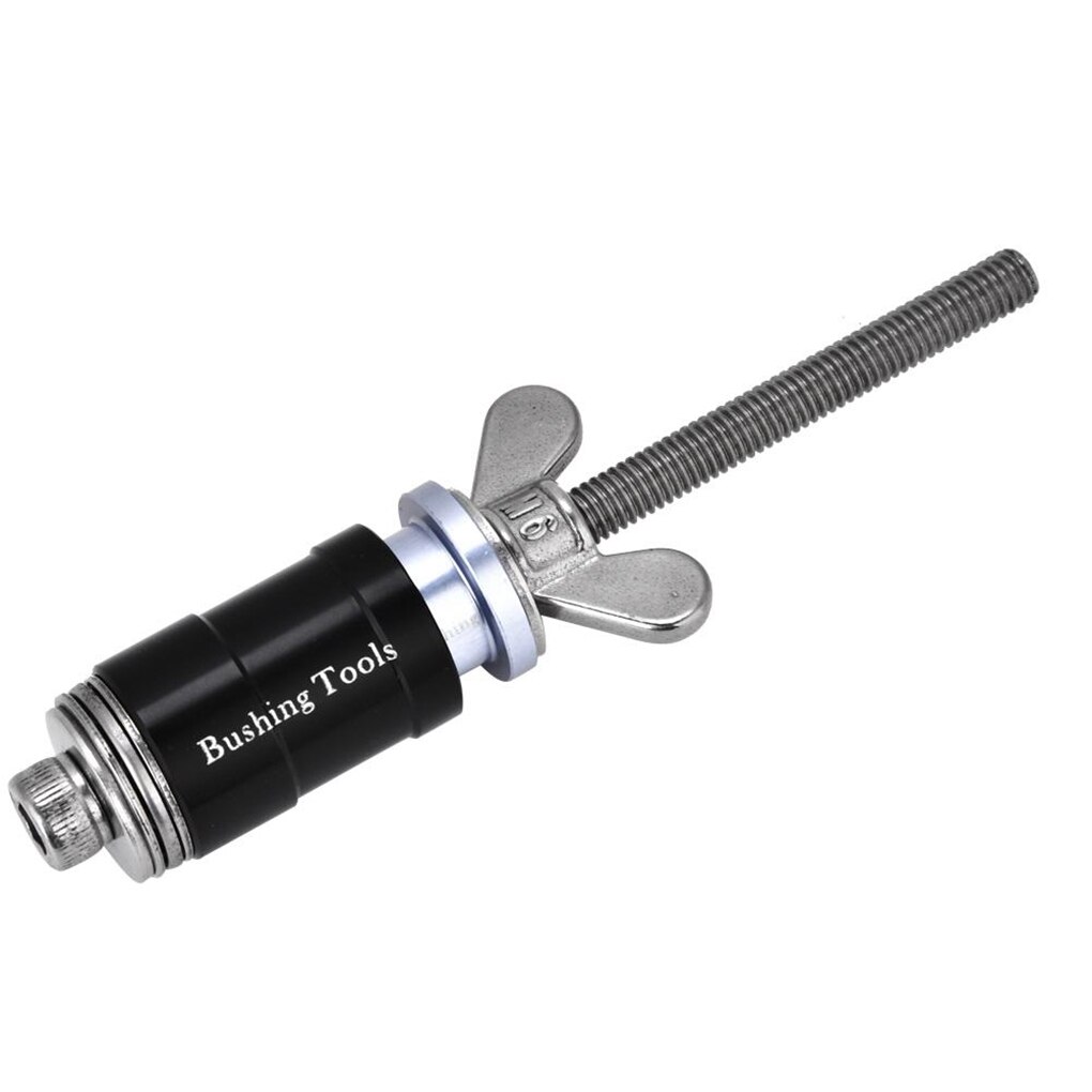 Bike Bicycle Rear Shock Eyelet Bushing Disassembly Install Tool Portable Aluminum Alloy Threaded Press Install Tool