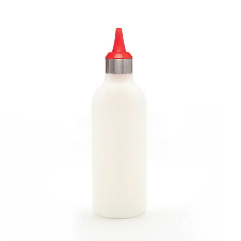 450ml pressa kryddflaska sallad sylt dressing dressing pressa flaskor ketchup vitlök sojasås burk kök matlagning kryddor flaska: Röd