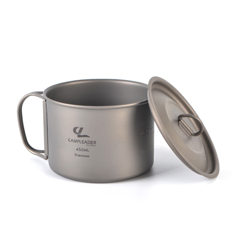 CampLeader Titan 450Ml Tasse, Camping draussen Becher für Wandern, Lager Schüssel, multi-Funktionale Reise Becher Topf: Ursprünglich Titel