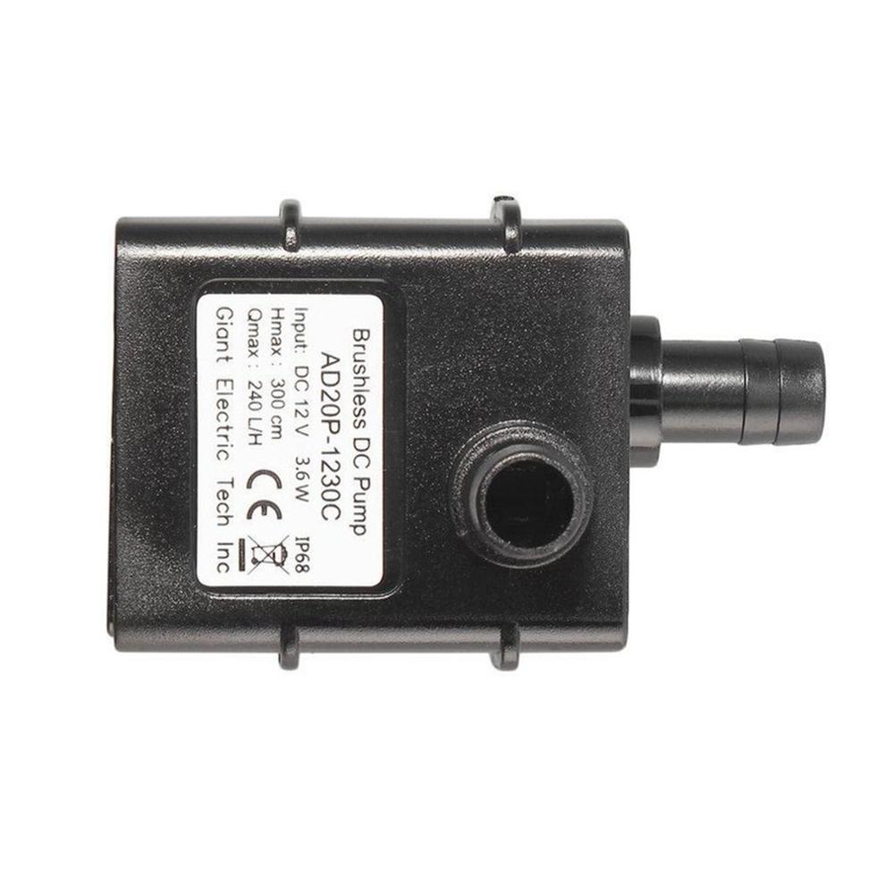 Portable Dc 12V Micro Dc Brushless Water Pump Ultra Quiet Brushless Motor Diving Pool Pump Micro Pump