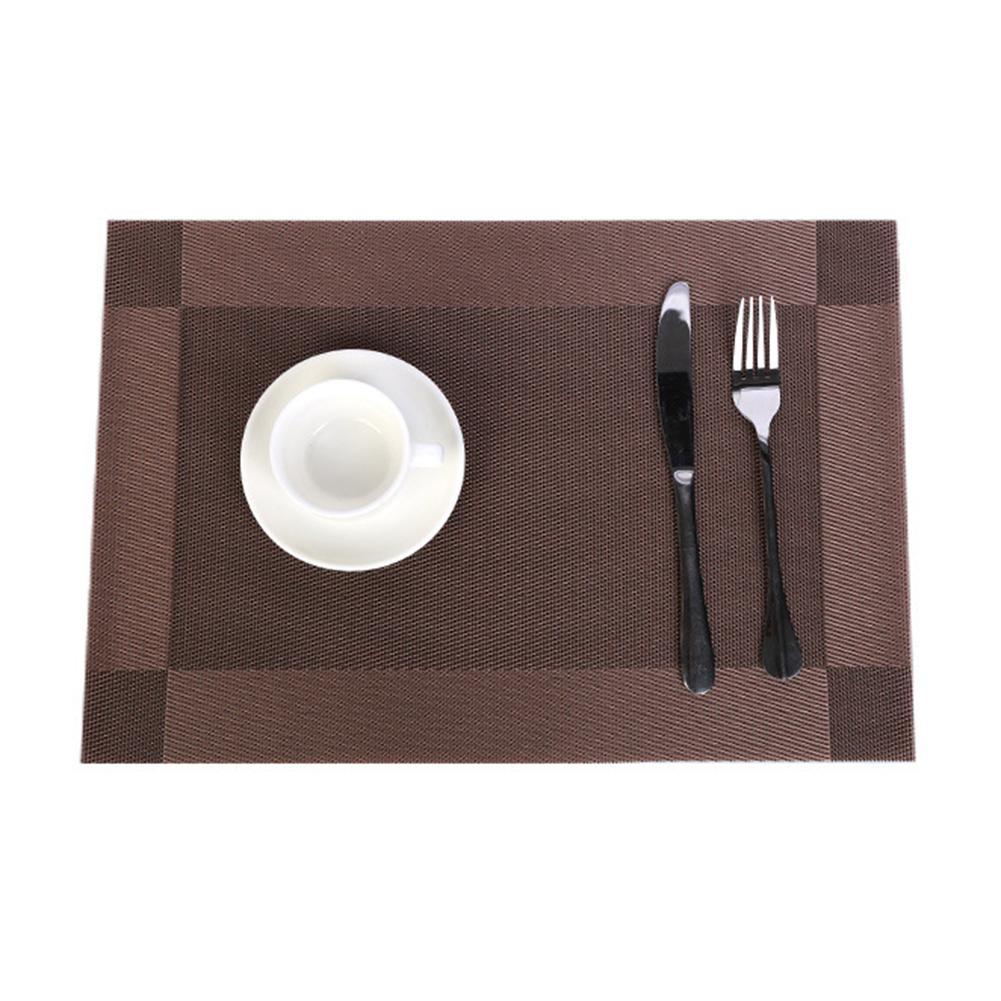 45X30Cm Pvc Eettafel Mat Keuken Accessoires Pvc Placemat Pad Placemats Voor Tafel Waterdichte Warmte Isolatie Placemats