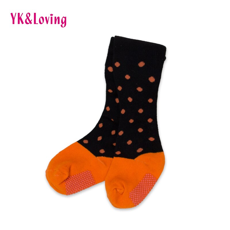 Yk &amp; Loving Anti Slip Peuter Baby Meisje Panty Kid Kleding Pasgeborenen Katoen Dot Halloween Kerst Babykleding Panty Voor kid